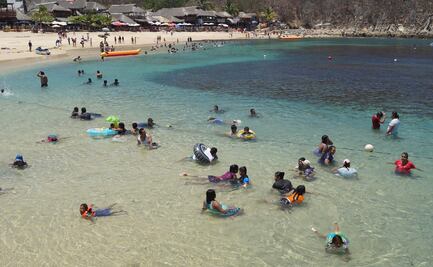 Vendedores en playas de Oaxaca dan por perdida la derrama económica de Semana Santa