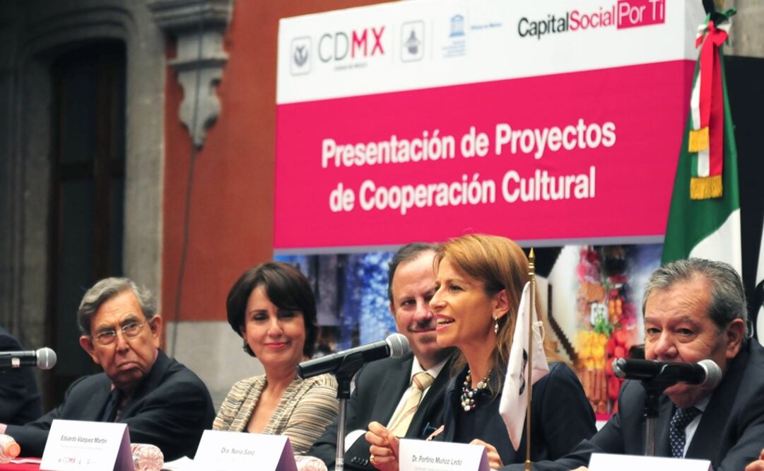 Nuria Sanz anunció que los proyectos en la Ciudad de México serán los primeros en aplicar los indicadores de Cultura y Desarrollo creados por su institución. (FOTO: Cortesía Secretaría de Cultura)