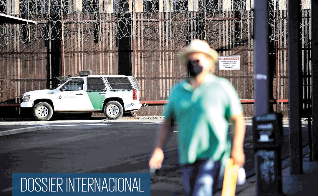 Un vehículo de la Patrulla Fronteriza, cerca del muro en Calexico, California. Foto: GREGORY BULL. AP