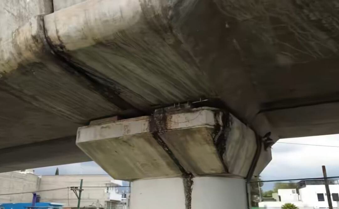 “No existe daño estructural”, en tramo elevado de la Linea 12 asegura Fernando Espino
Foto: Especial.