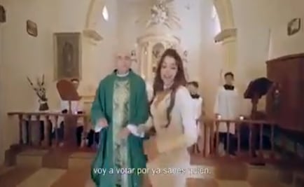 Video. "Niña bien" llama a votar por “ya sabes quién”