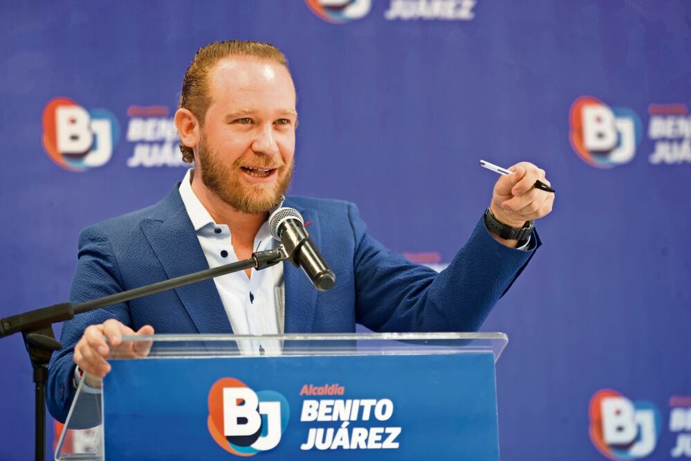 Santiago Taboada, alcalde de Benito Juárez, aseguró que quien quede al frente de la CDMX “debe ser árbitro, no porra”, Foto: Germán Espinosa / El Universal