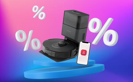Robot aspiradora Roborock Q5 Max+ con 34% de descuento y 12 MSI: Amazon México se adelanta a los Prime Days