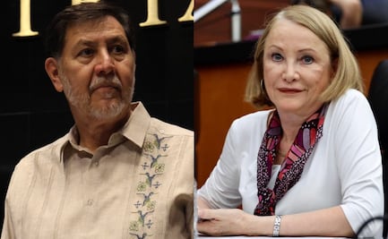 Noroña respalda a Laura Itzel Castillo para presidir el Senado; "si ella se postula, me retiro de la contienda", promete