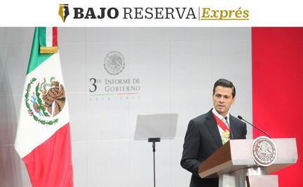 Bajo Reserva Exprés: Los septiembres difíciles de Peña Nieto