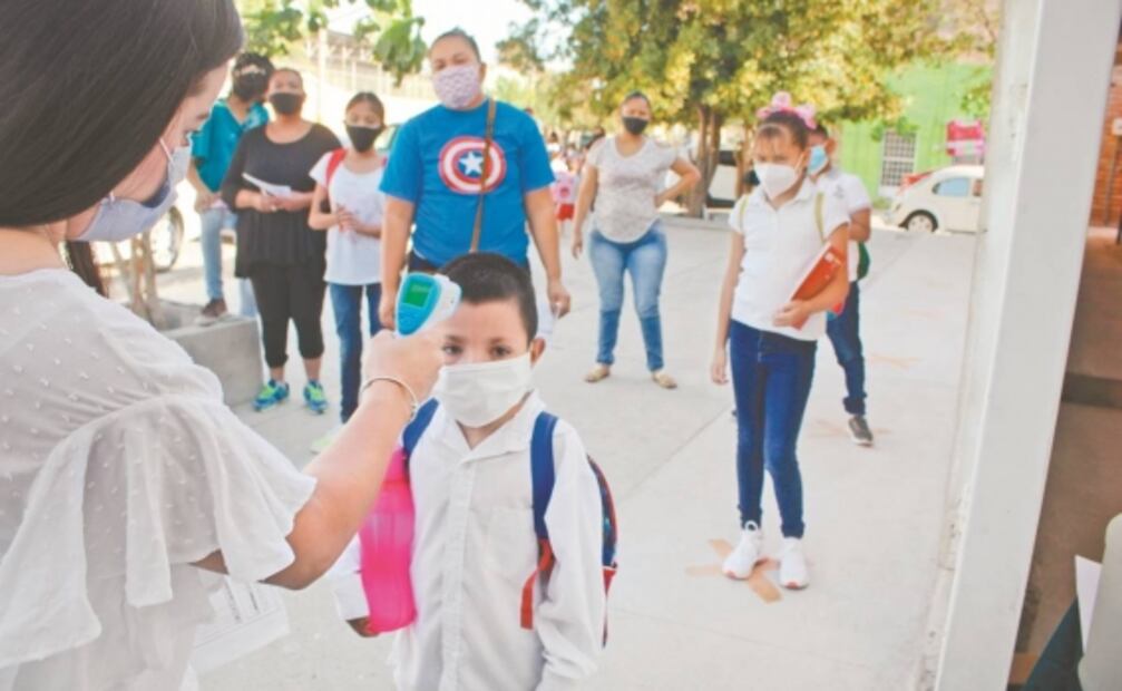 Así regresaron a clases en 3 estados: niños, felices de ver a sus amigos