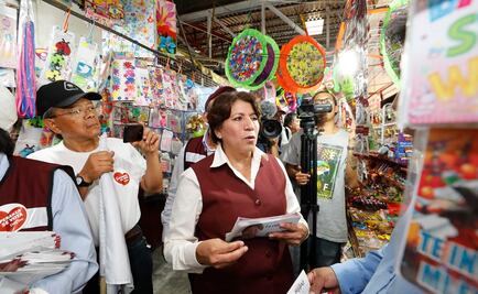 Ventaja del PRI, por reparto de despensas y tarjetas: Delfina Gómez