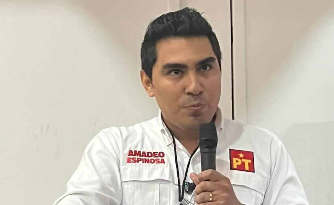 Designan a Amadeo Espinosa como líder del PT en Chiapas (23/01/2025). Foto: Especial