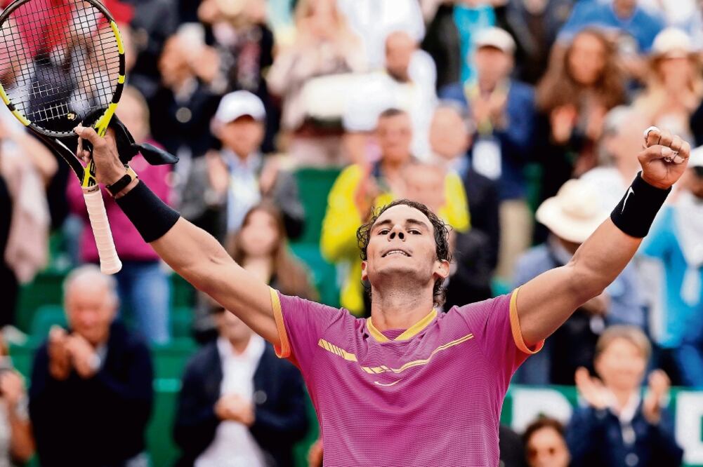 Rafa perdió el segundo set, pero recuperó el control (ERIC GAILLARD. REUTERS)