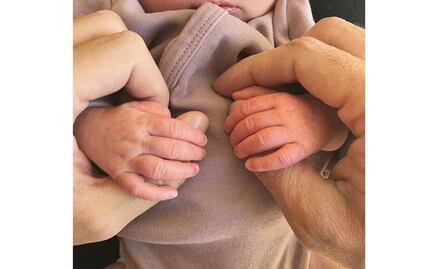 Ricky Martin presenta a su hija Lucía en Instagram