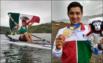 México domina el medallero de remo en Barranquilla 2018