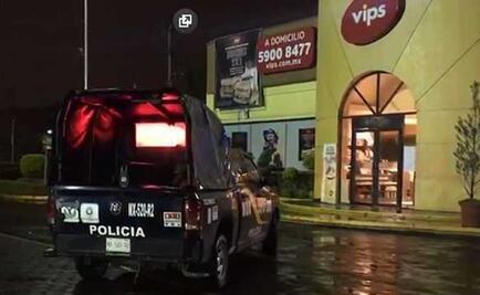 Caen dos por robo de Vips en Iztapalapa