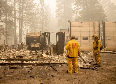 Trump prevé visitar California por los incendios que asolan la costa oeste de EU