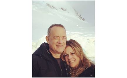 El coronavirus unió más a Tom Hanks y Rita Wilson