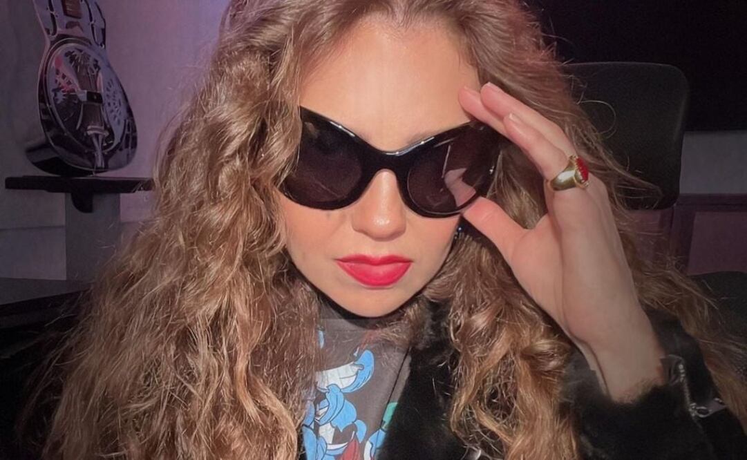Thalía efectuó un ritual muy popular. Fuente: Instagram @thalia