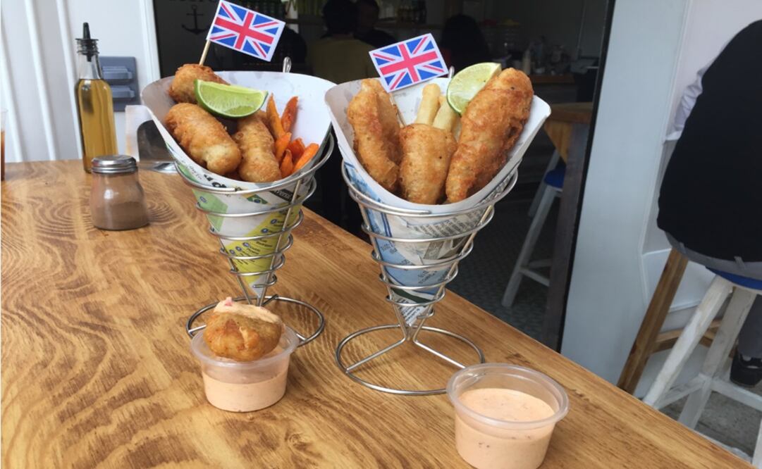 “Chippies” were a British classic pretty hard to find in Mexico City, but not anymore as Matt's Fish N' Chips just opened in the Roma neighborhood, Mexico City

