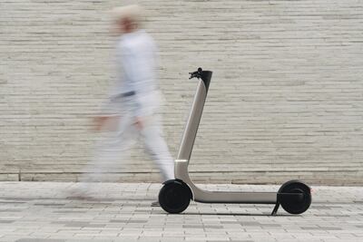 Este es el scooter hecho por ingenieros de F1