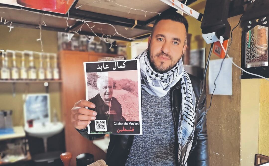 Shadi, refugiado palestino, suplicó que le ayuden a su mamá que está enferma; dijo que desea volver abrazar a su familia. Foto Especial