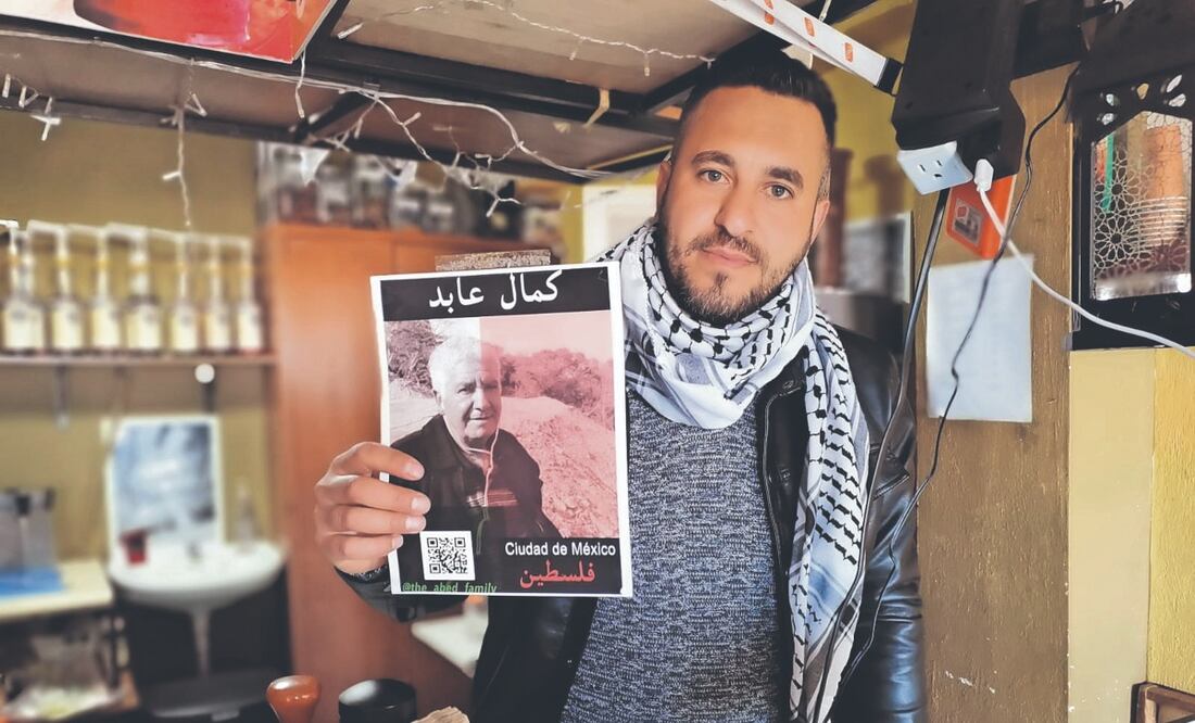 Shadi, refugiado palestino, suplicó que le ayuden a su mamá que está enferma; dijo que desea volver abrazar a su familia. Foto Especial