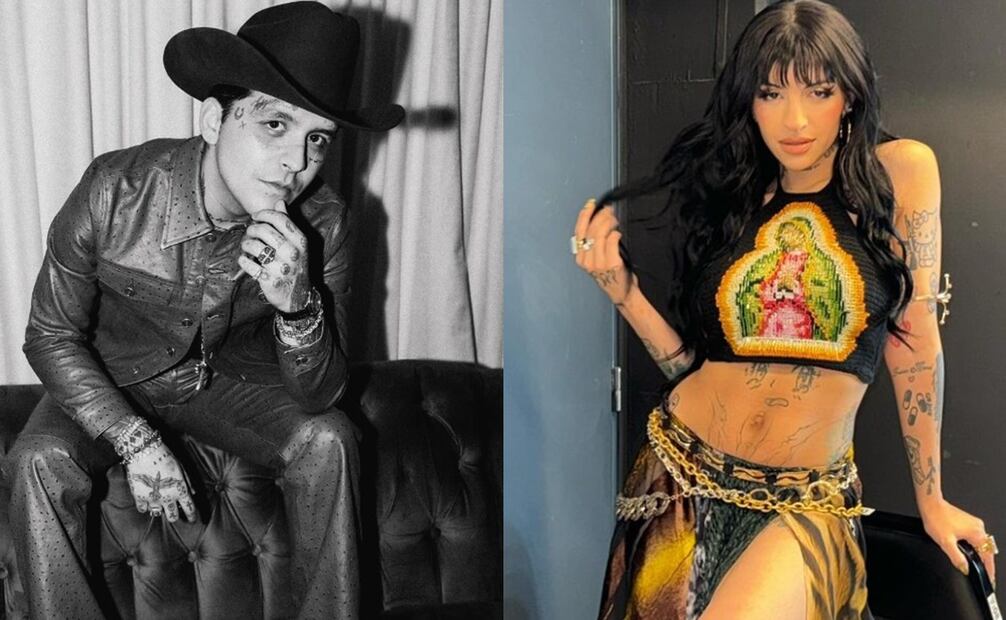 Christian Nodal y Cazzu terminaron tras dos años de relación y una hija en común. Foto: Instagram