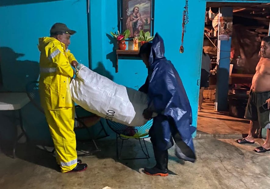 La tormenta tropical “Boris” dejó afectaciones a lo largo del estado de Oaxaca. Foto: Especial