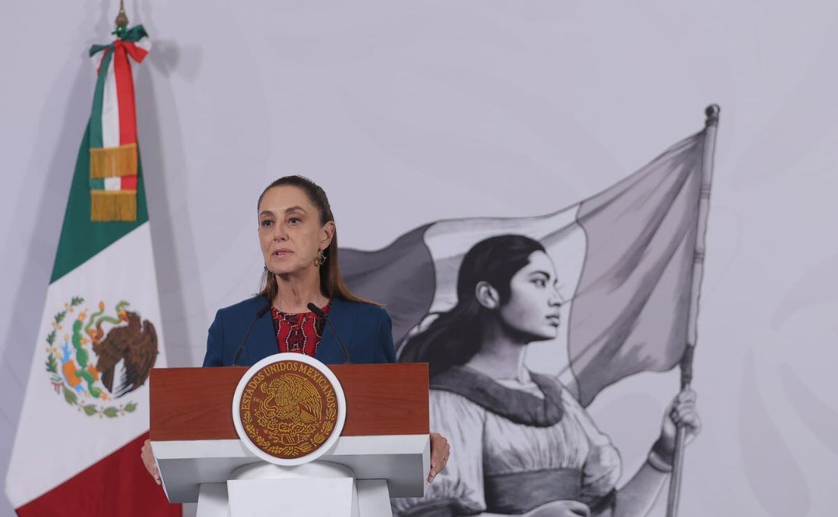 Conferencia matutina de la presidenta Claudia Sheinbaum en Palacio Nacional. 04 de marzo de 2026. FOTOS Gabriel Pano El Universal