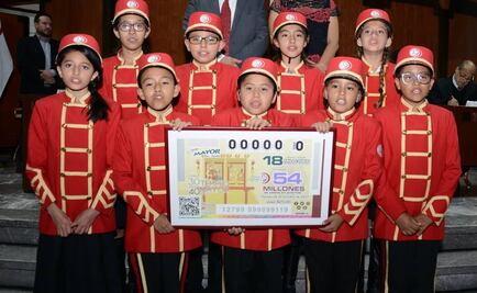 Lotería Nacional festeja al Templo Mayor