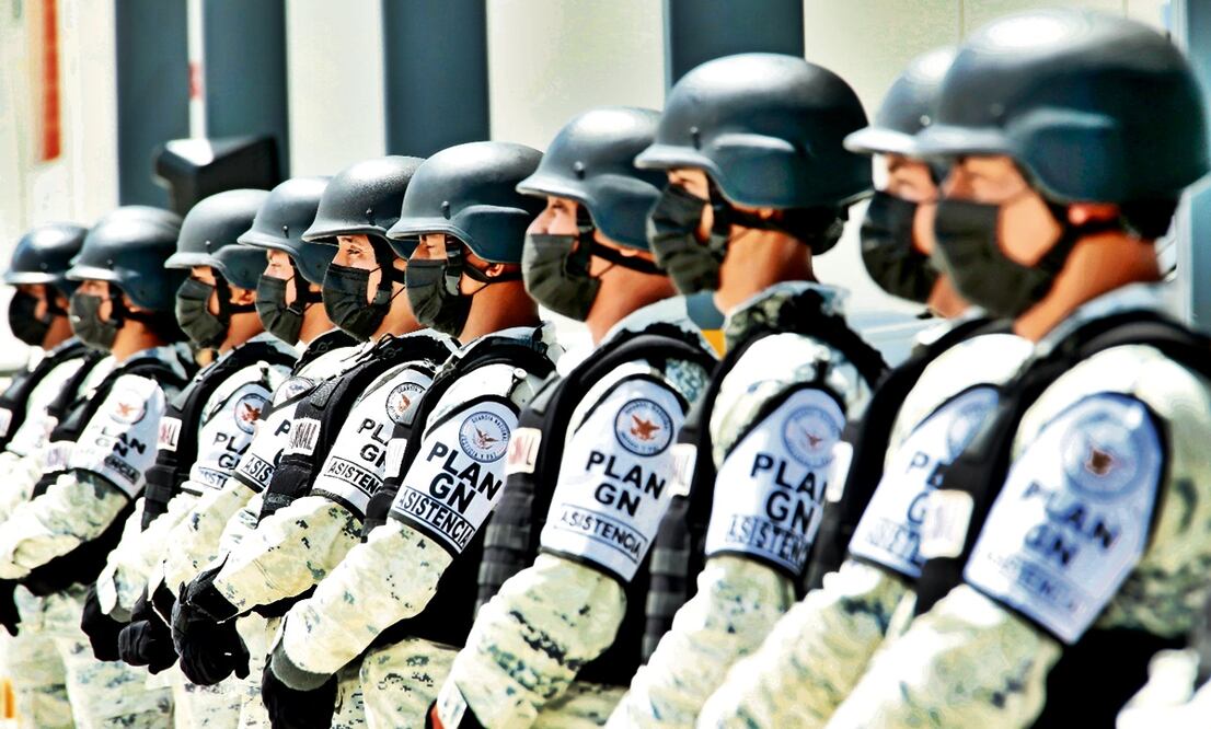 El presidente Andrés Manuel López Obrador confió en que 2028 sea tiempo suficiente para que la Guardia Nacional se convierta en la institución fundamental para garantizar la seguridad pública en el país. Foto: archivo/EL UNIVERSAL
