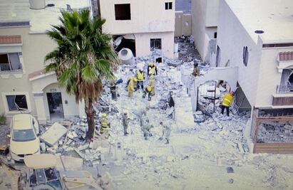 Fuga de gas, lo que provocó explosión en casa de Saltillo donde murieron dos agentes