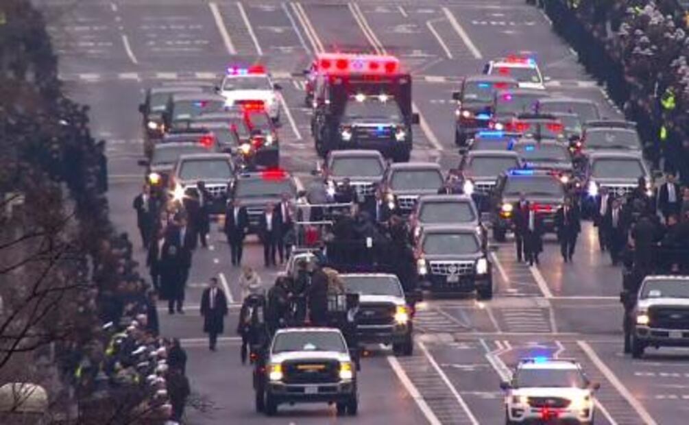 Minuto por minuto. La investidura presidencial de Donald Trump