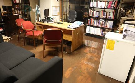 Alistan peritaje por inundación en IEDF