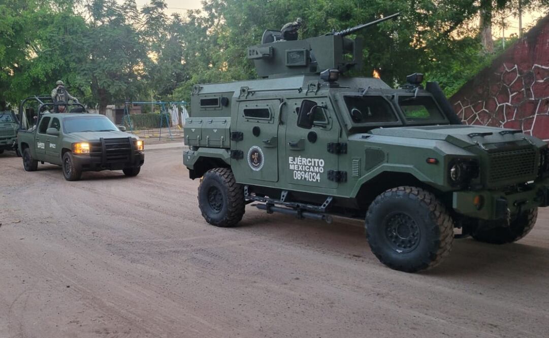 Se suman otros mil 500 militares para reforzar la seguridad en Sinaloa