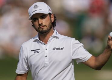 El golfista mexicano, Abraham Ancer, termina como segundo en el Wells Fargo Championship