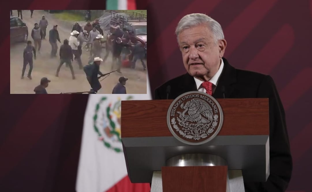 “Estamos trabajando todos los días en eso para que el Estado cumpla con su responsabilidad de garantizar la paz”, dijo López Obrador. Foto: Gabriel Pano / EL UNIVERSAL