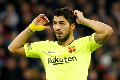 Luis Suárez llegó a 16 partidos sin anotar en Champions