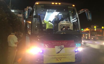 Llega a CDMX caravana de madres migrantes en busca de sus desaparecidos