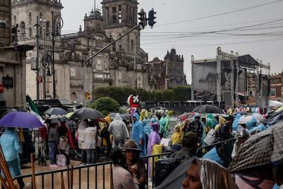 Tláloc se une al Grito de la Independencia; activan Alerta Amarilla por lluvias en toda la CDMX