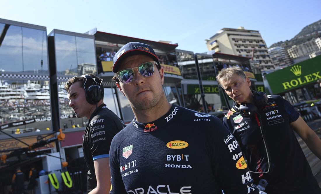 Red Bull informa cómo está Checo Pérez tras el choque en la qualy del GP de Mónaco