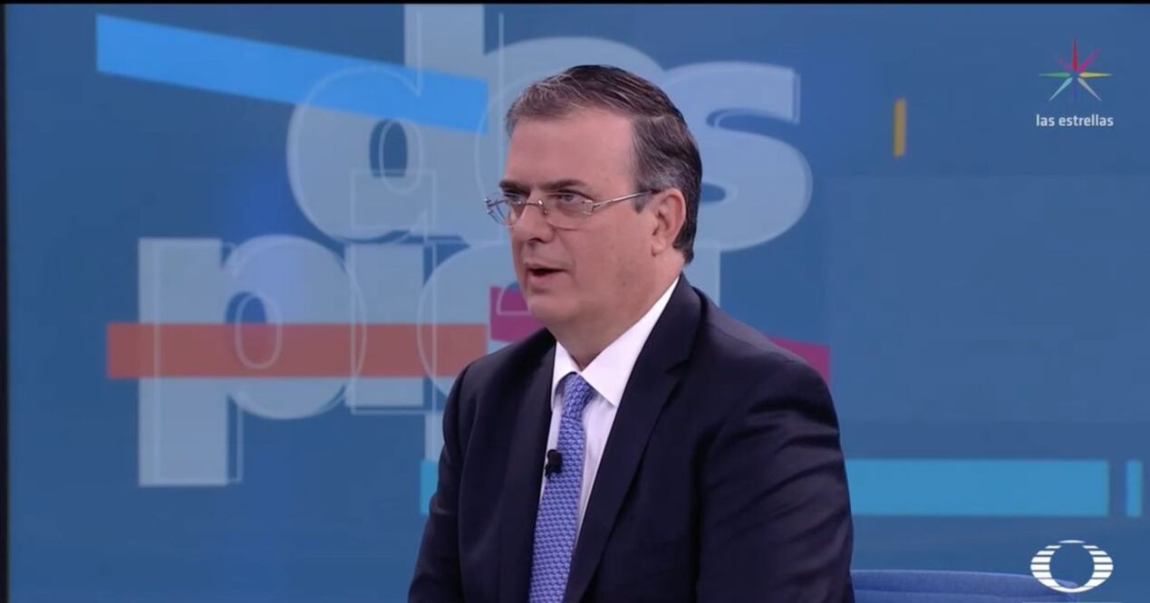 Marcelo Ebrard Casaubón, propuesto por Andrés Manuel López Obrador como próximo secretario de Relaciones Exteriores. Foto: @NTelevisa_com