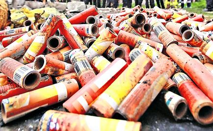 Estalla pirotecnia en casa de Melchor Ocampo, Edomex