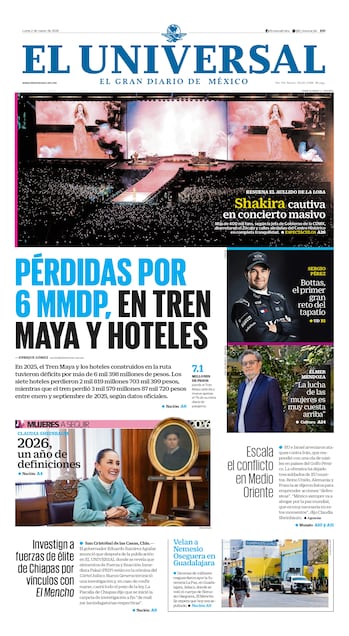 Portada impresa del 2 de marzo de 2026