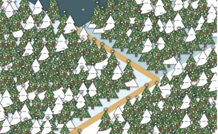 Imagen viral. Encuentra el elfo navideño