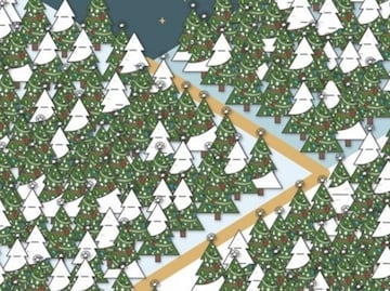 Imagen viral. Encuentra el elfo navideño