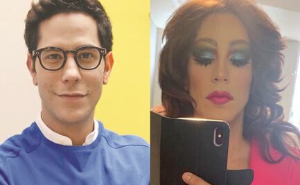 Christian Chávez celebra la diversidad, se pone peluca y tacones