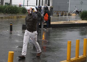 Prevén lluvias en CDMX; se espera granizo en Edomex