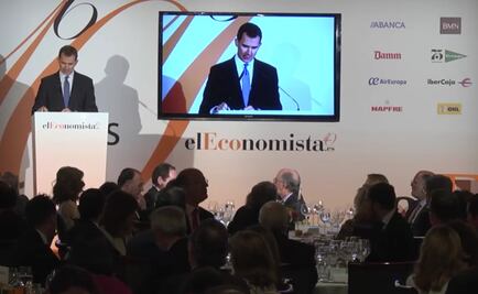 Rey Felipe reconoce a diario español elEconomista