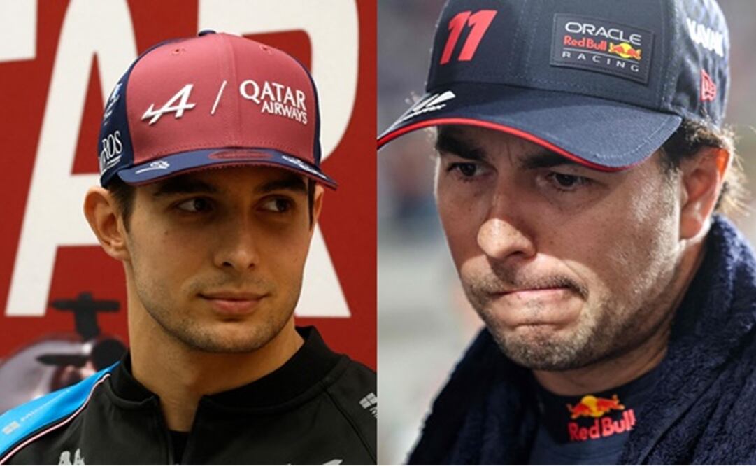 Esteban Ocon y Checo Pérez - Foto: Especial