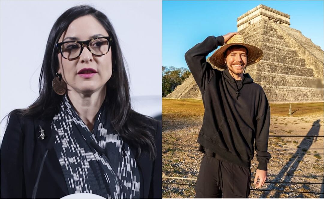 La secretaria de cultura, Claudia Curiel de Icaza habla de la polémica de MrBeast, el influencer que tuvo acceso a zonas arqueológicas mexicanas.
Fotos: EL UNIVERSAL / Fernanda Rojas e Instagram