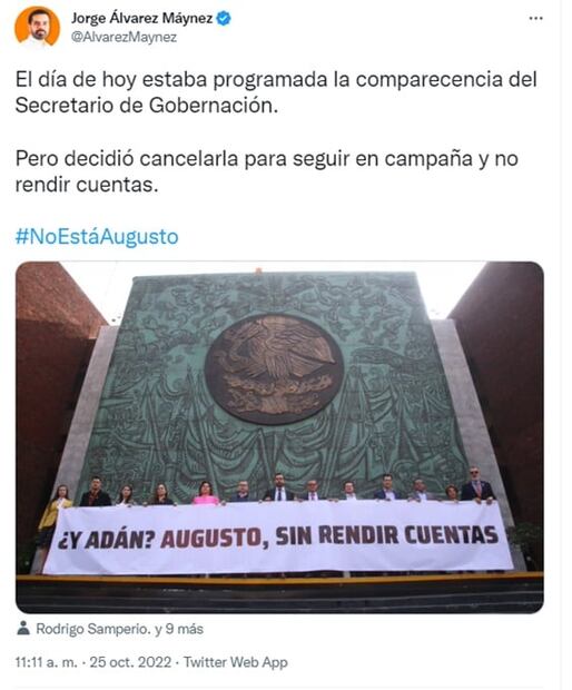 Secretario de Gobernación cancela comparecencia; MC lo tunde, “es normal”, dice PRI