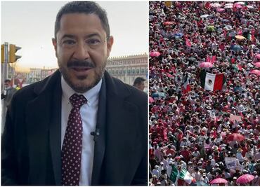 Sí hay libertades y democracia con gobiernos de Morena: dice Batres tras marcha por el INE